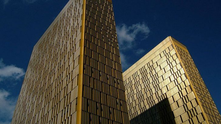 European Court of Justice. Quartier Européen Nord, Kirchberg, Luxembourg