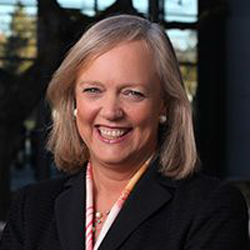 Meg Whitman, President and CEO, Hewlett Packard Enterprise