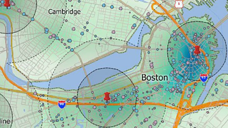 Maptitude Map: Home Improvement Stores