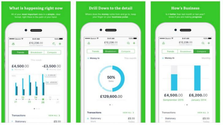 Sage Expenses screen shots (Image Credit Sage)