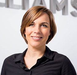 Claire Williams, Deputy Team Principal and Commercial Director, Williams