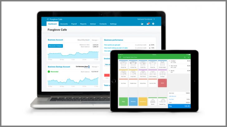 Xero and Vend software - Image Credit Vend