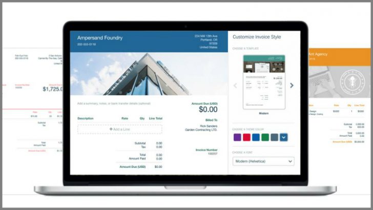 The new Freshbooks dashboard (Image Credit Freshbooks)