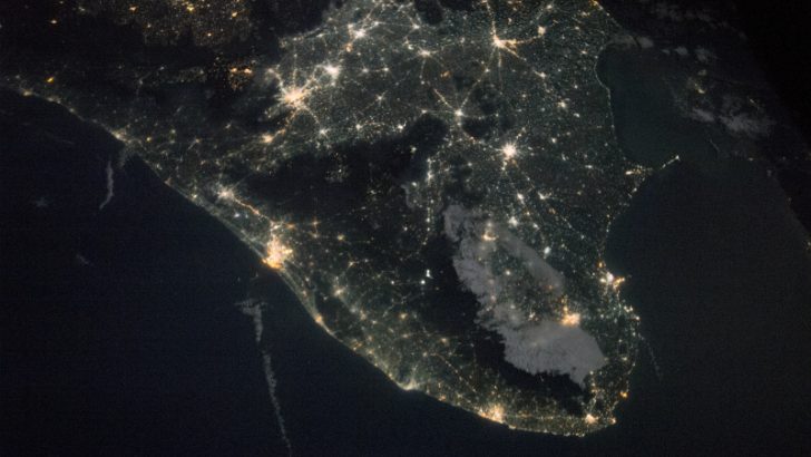 India by night (Image Credit: NASA)