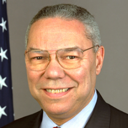 Gen Colin Powell This is a version of an official US Government portrait, and therefore in the public domain.