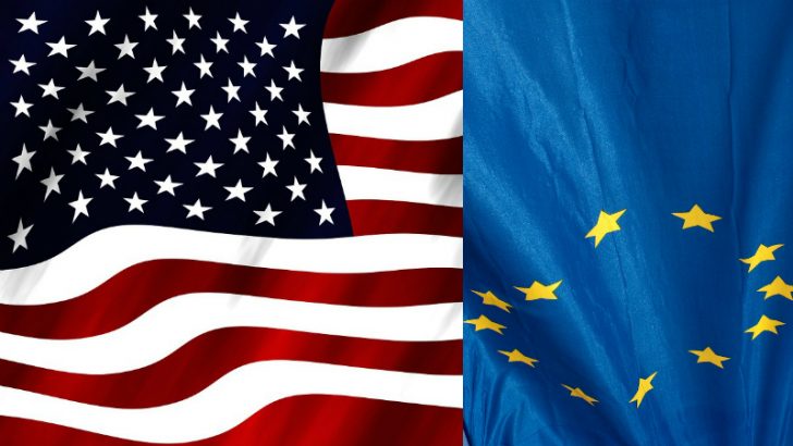 EU/USA flag Image Source Freeimages/szymon szymon and Pixabay/Geralt