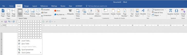 Tip Drawing Tables In Word