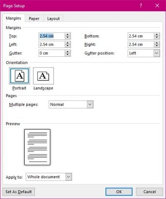 Setting defaults for Word Documents - Enterprise Times