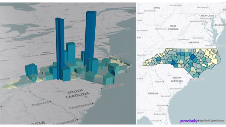 Precisely Adds 3D Visualisations To MapInfo